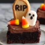Haunted Graveyard Brownies Recipe