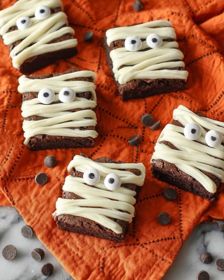 Mummy Brownies Recipe
