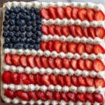 Sugar Cookie Flag Fruit Pizza Recipe