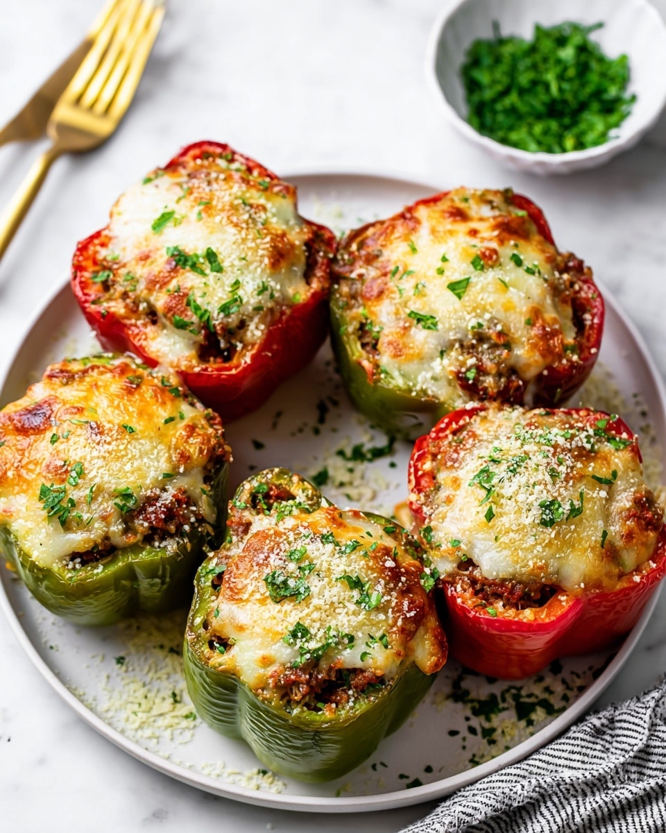 Italian Stuffed Peppers Recipe