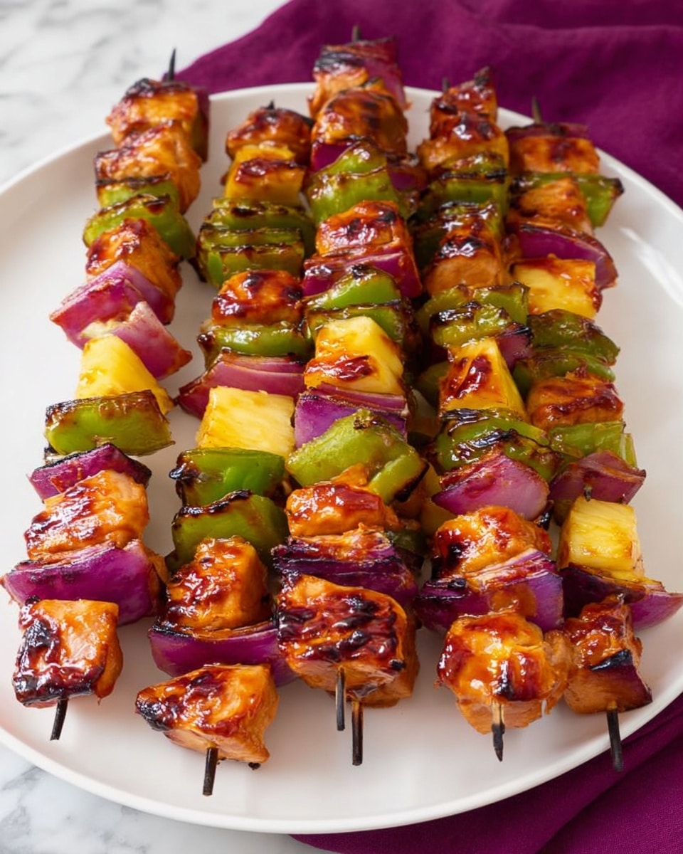 Hawaiian Chicken Kebabs Recipe