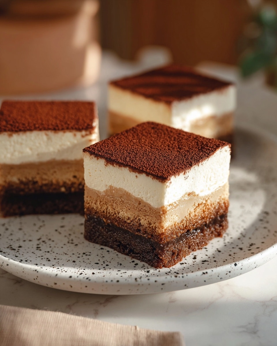 Tiramisu Brownies Recipe