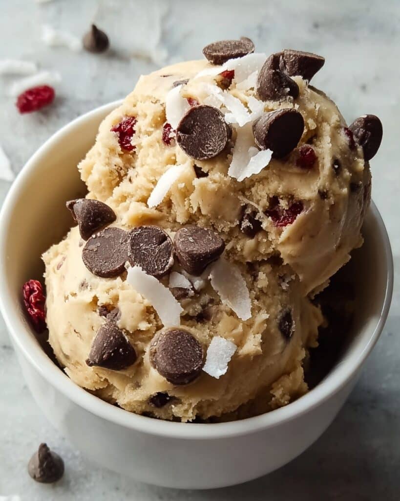 Healthy Greek Yogurt Cookie Dough Recipe