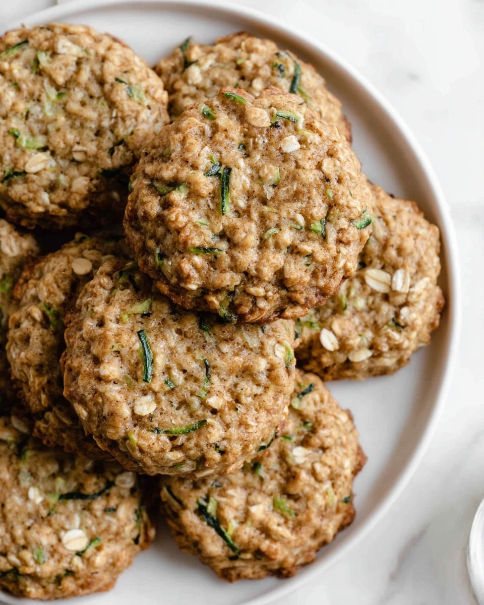 Healthy Zucchini Oatmeal Cookies Recipe