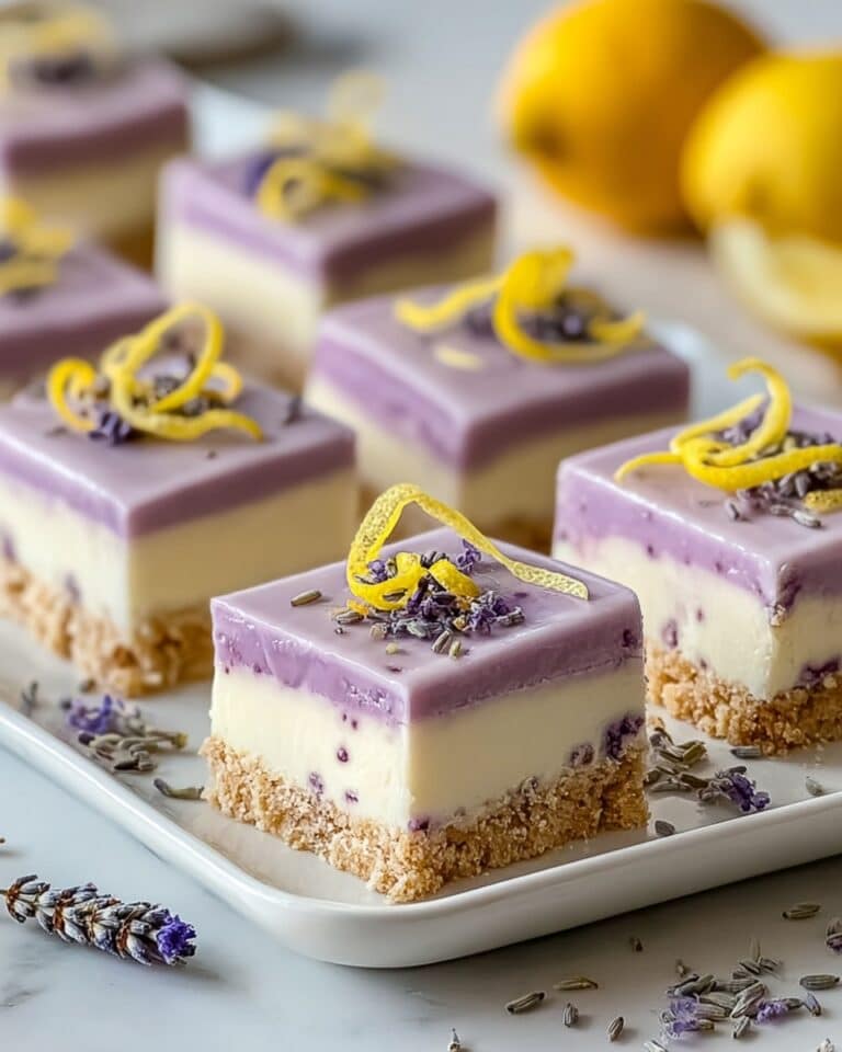Lavender Lemon Cream Bars Recipe