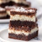 Coconut Stuffed Brownies Recipe