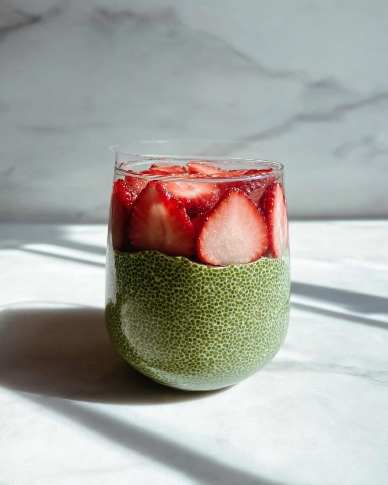 20 Minute Matcha Chia Pudding Recipe