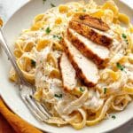 Fettuccine Alfredo with Chicken Recipe