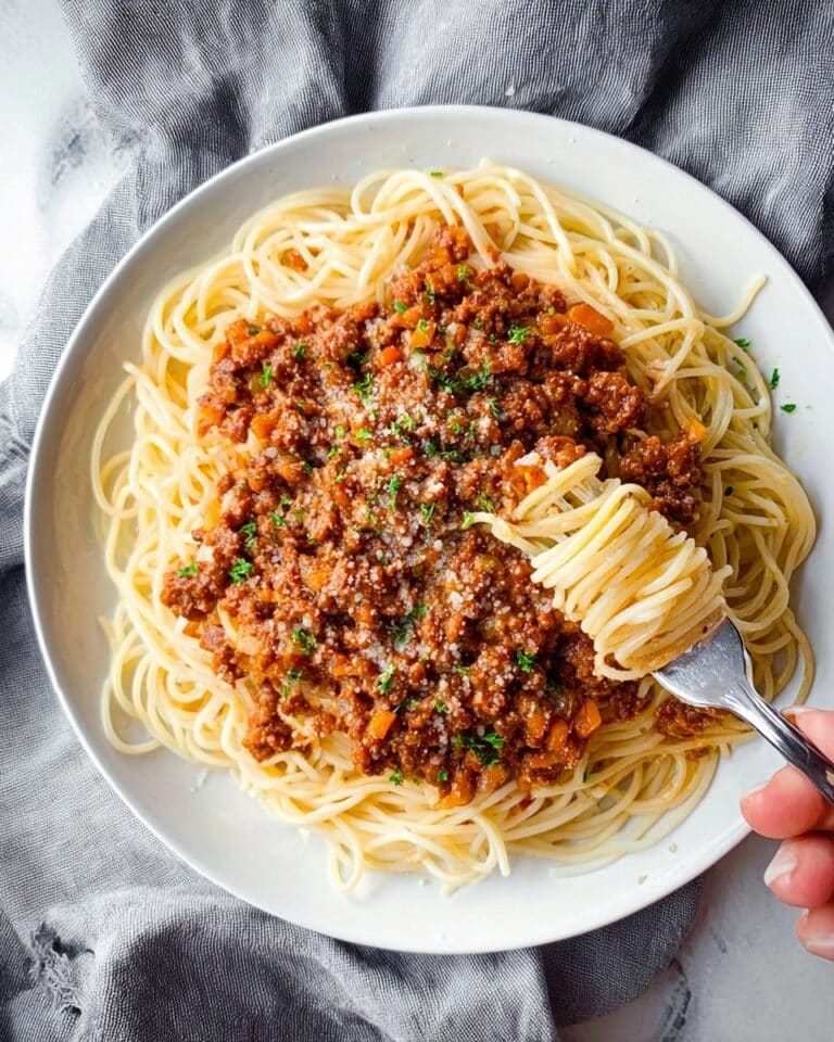 Slow Cooker Spaghetti Bolognese Recipe