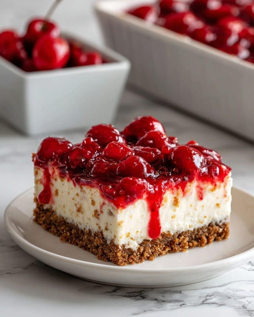 No Bake Cherry Cheesecake Recipe