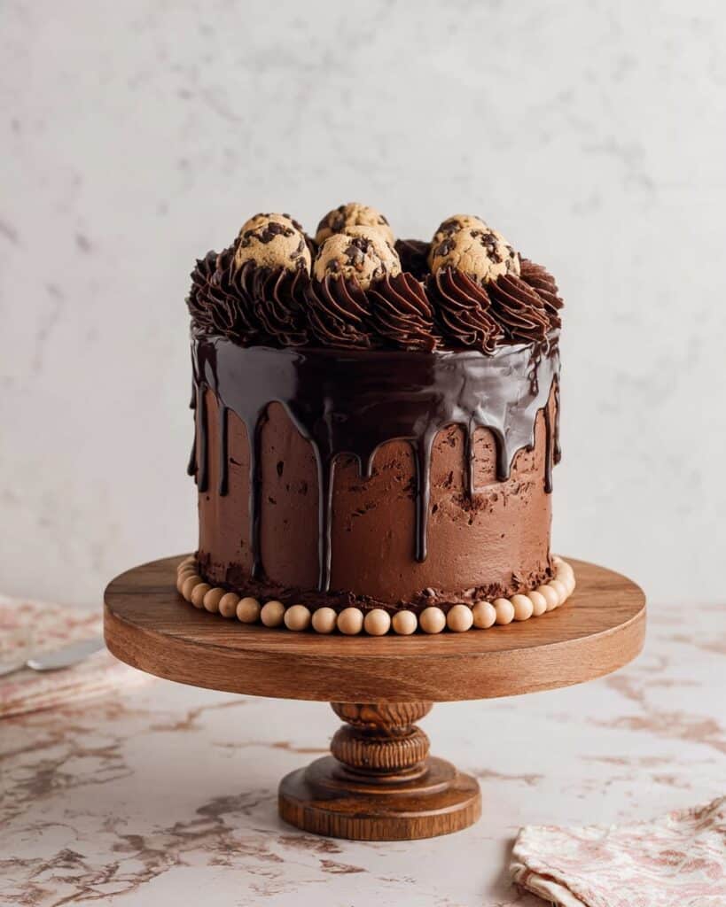 Chocolate Cookie Brownie Cake Recipe
