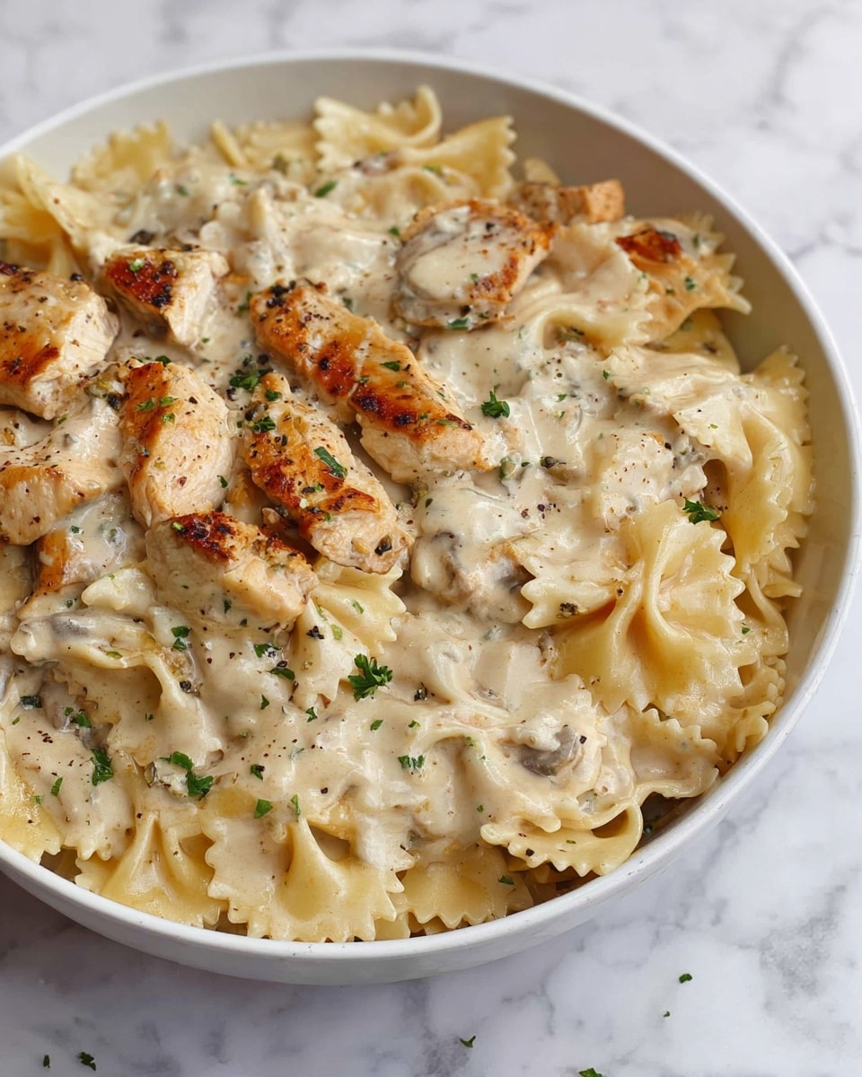 Chicken Garlic Parmesan Pasta Recipe