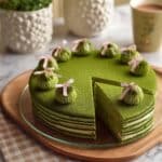 Matcha Crepe Cake Recipe