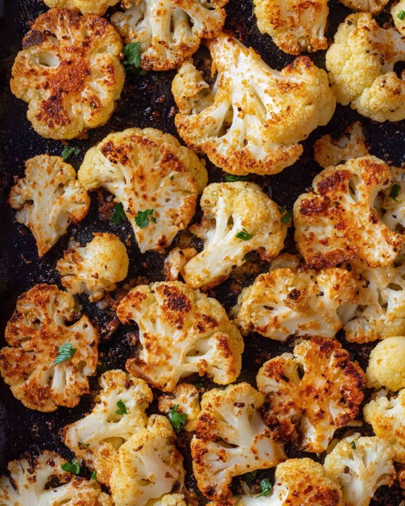 Oven Roasted Cauliflower Recipe
