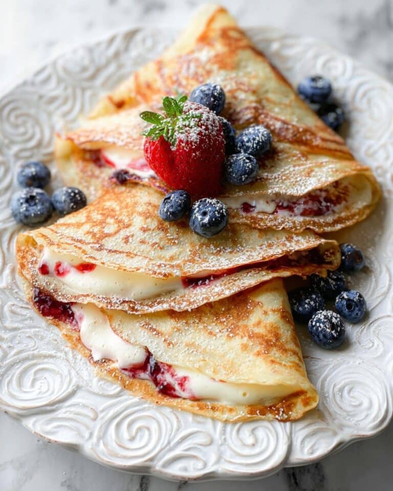 Homemade Crepes Recipe