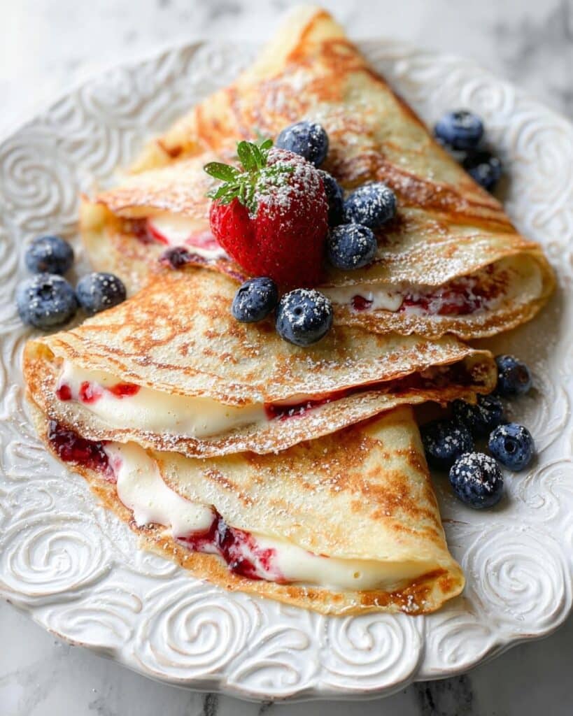 Homemade Crepes Recipe
