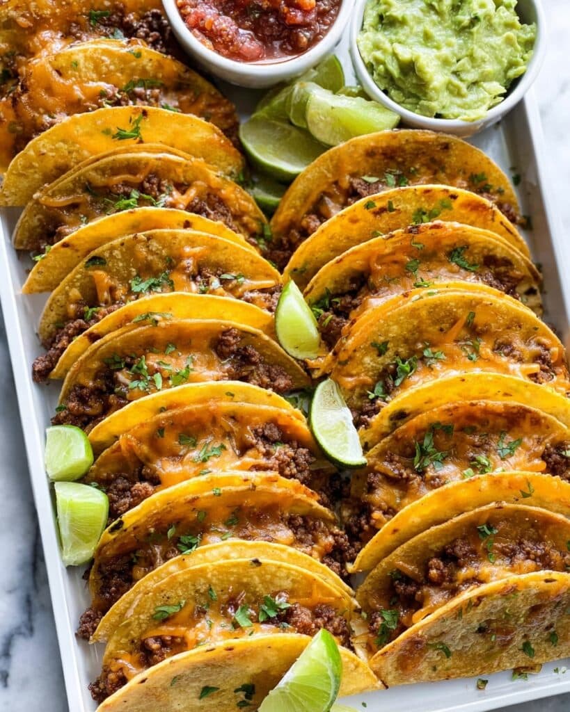Crispy Baked Beef Tacos Recipe