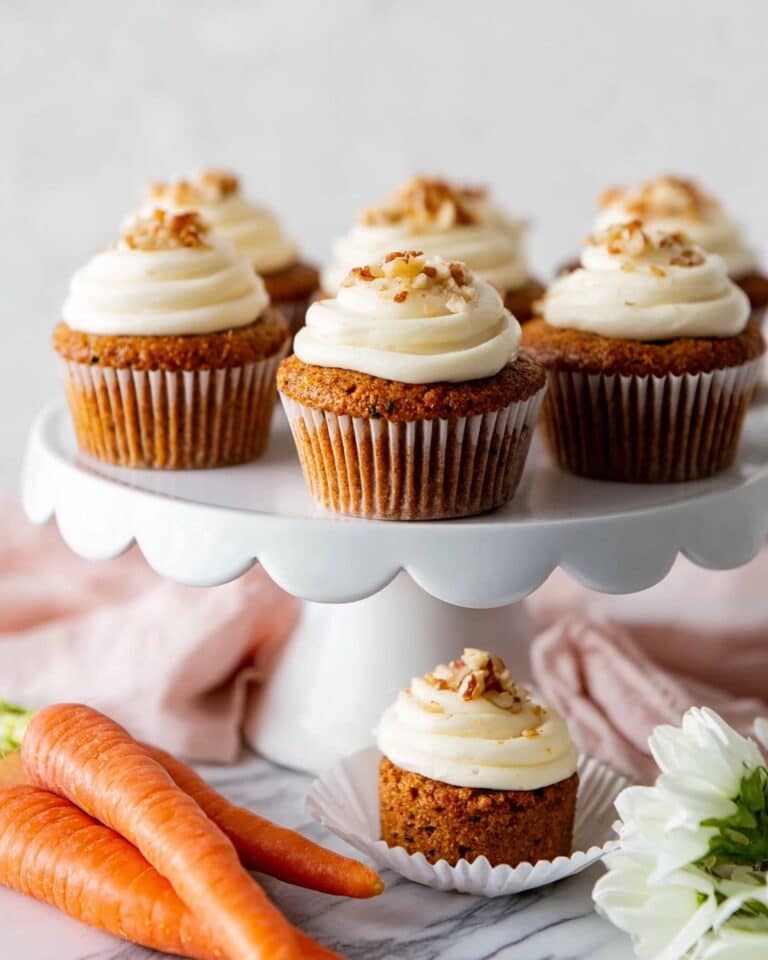 Simply Carrot Cake Cupcakes Recipe