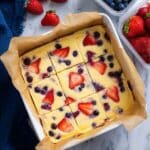 Baked Yogurt with Berries Recipe