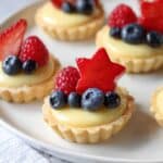 Berry Custard Tartlets Recipe