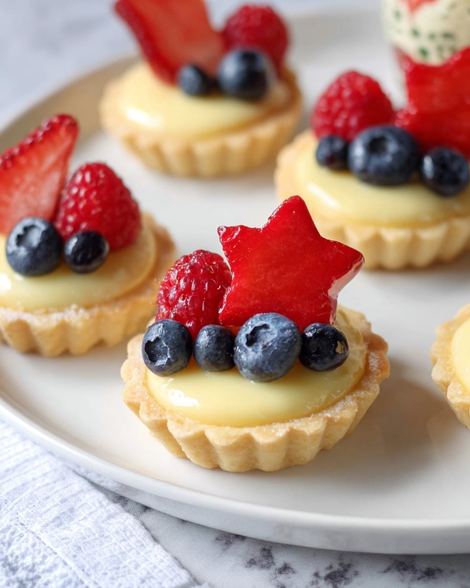 Berry Custard Tartlets Recipe