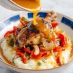 Italian Dressing Chicken Baked with Peppers and Onions Recipe