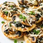 Mushroom Spinach Puffs Recipe
