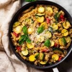Pasta with Zucchini, Tomato, and Fresh Herbs Recipe