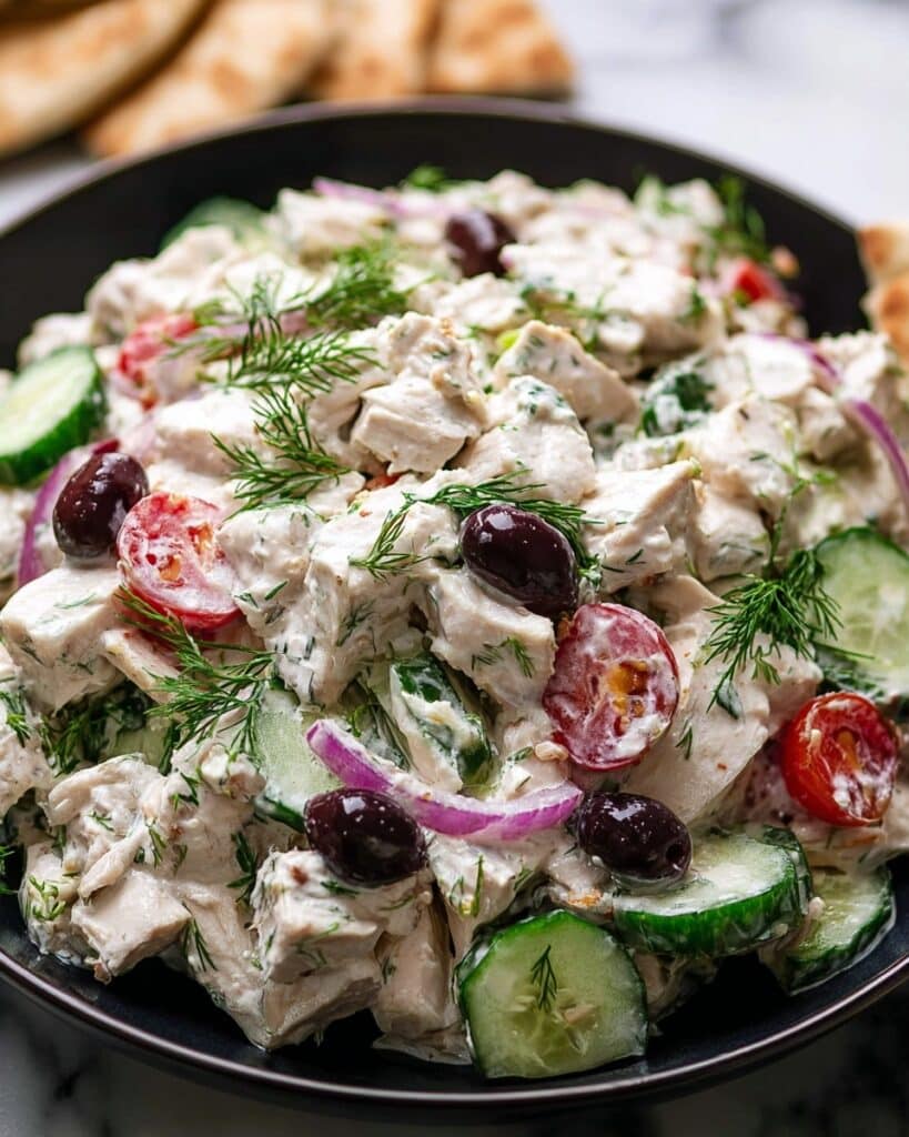 Tzatziki Chicken Salad Recipe