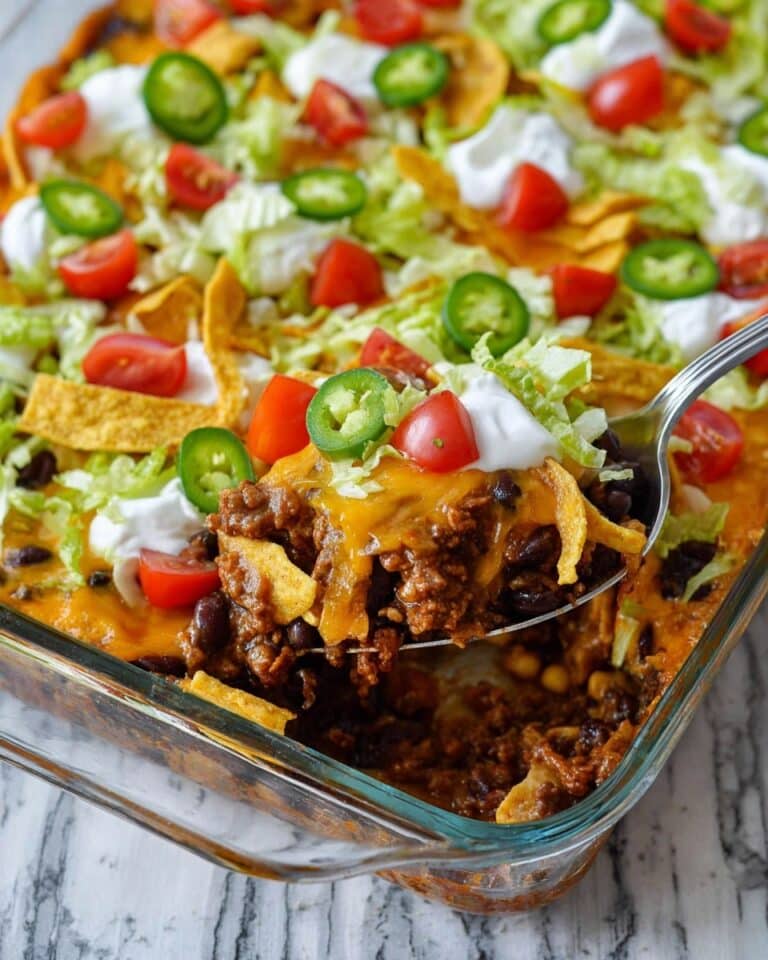 Walking Taco Casserole Recipe