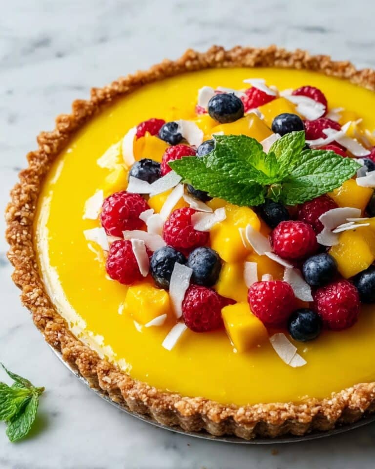 Mango Curd Tart Recipe