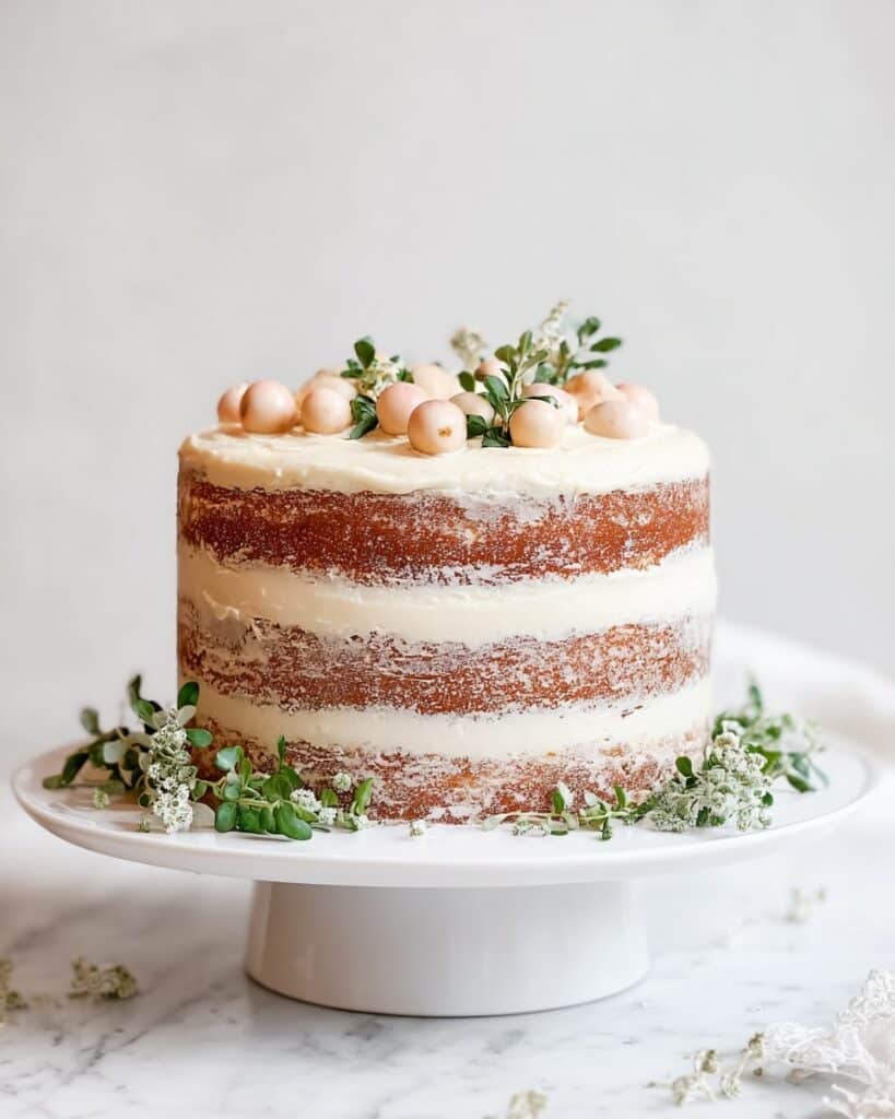 Maple Brown Butter Sweet Potato Cake Recipe