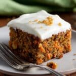 Pineapple Carrot Cake with Cream Cheese Frosting Recipe