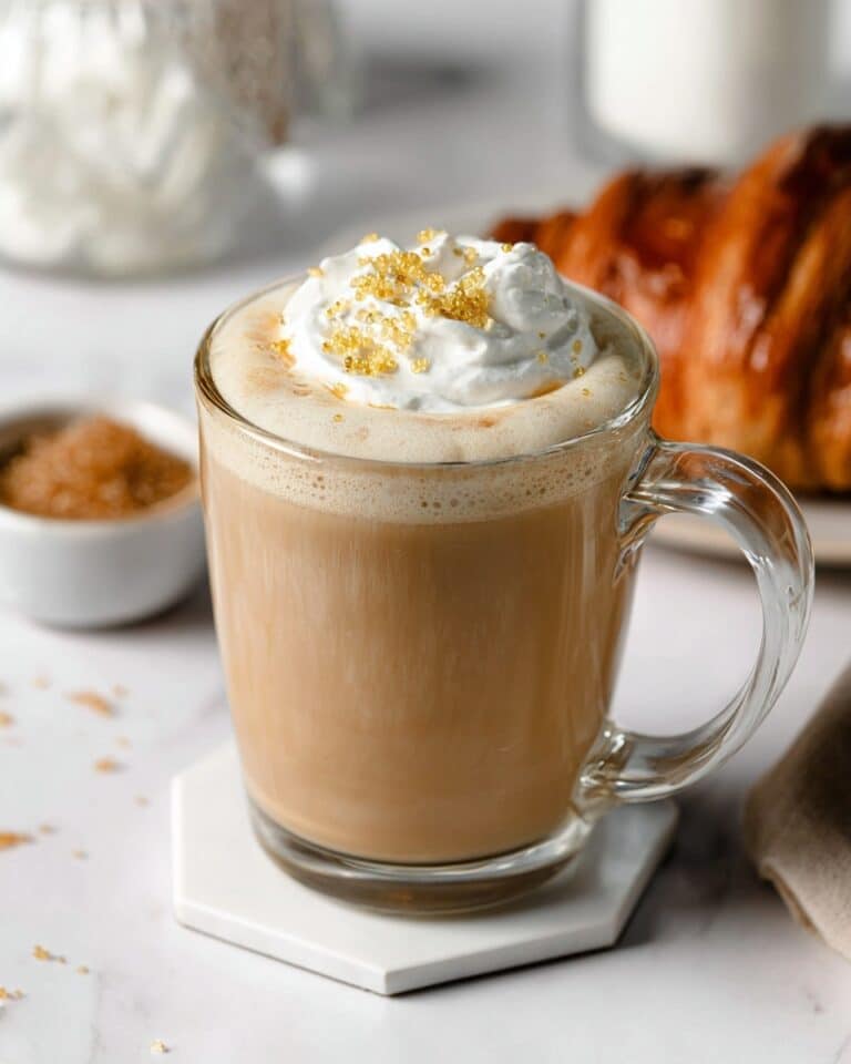 Homemade Vanilla Latte (5 Minutes!) Recipe