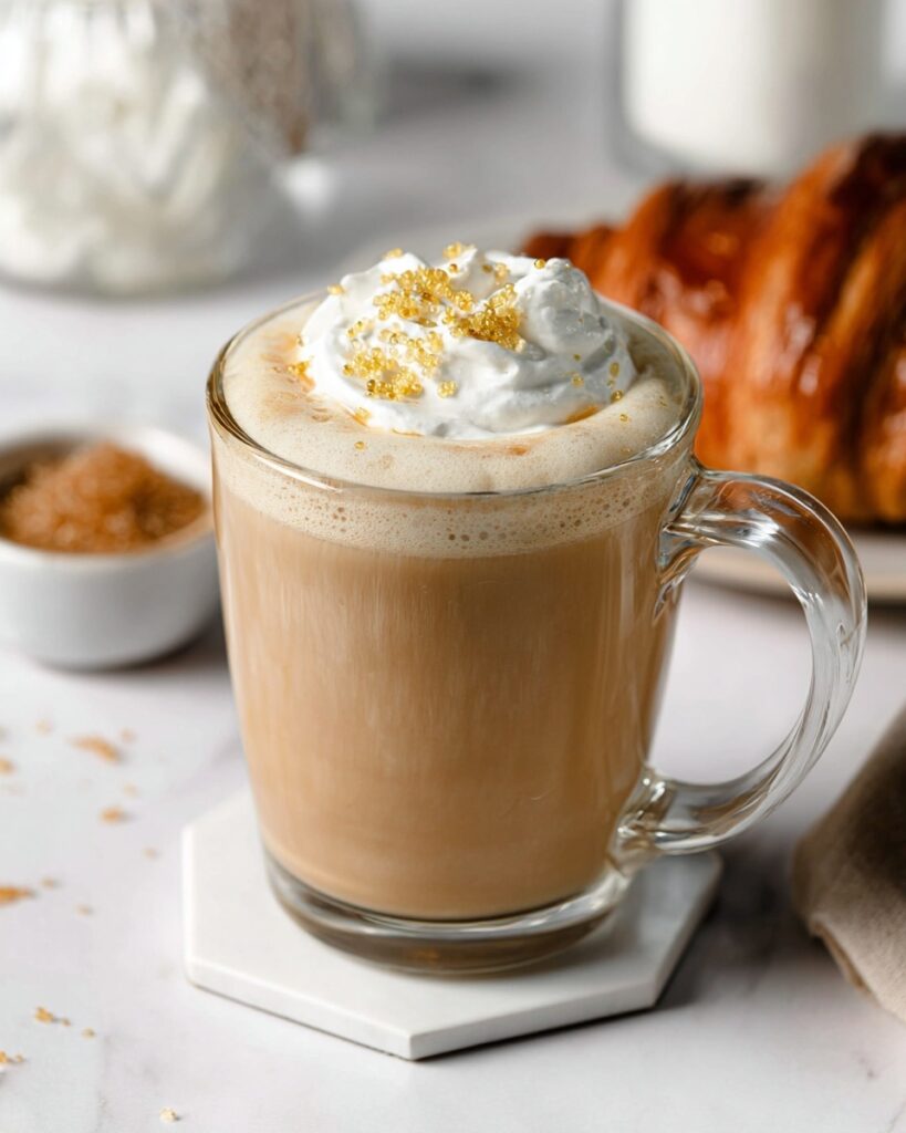 Homemade Vanilla Latte (5 Minutes!) Recipe