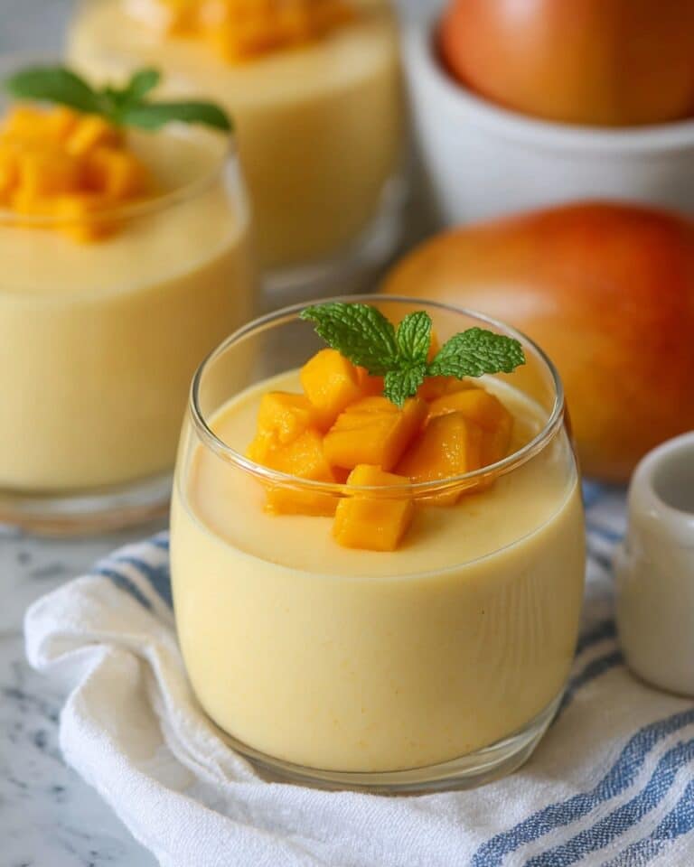 Easy 3-Ingredient Mango Mousse (Eggless) Recipe