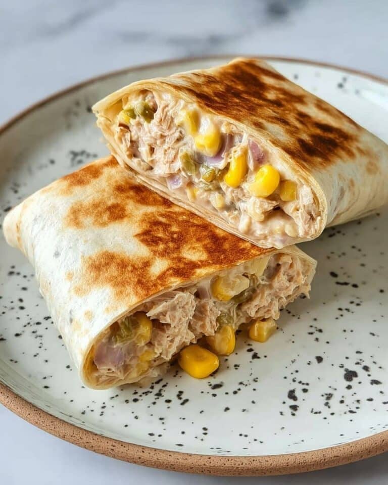 Tuna Melt Wrap Recipe