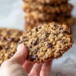 4 Ingredient Banana Oatmeal Cookies (Healthy & Easy) Recipe