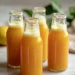 5 Minute Homemade Immunity Shots with Ginger Citrus Recipe