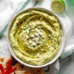 Easy Avocado Feta Dip Recipe