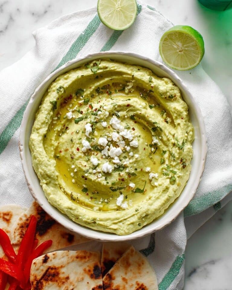 Easy Avocado Feta Dip Recipe
