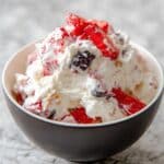 Easy Red, White, and Blue Cheesecake Salad Recipe