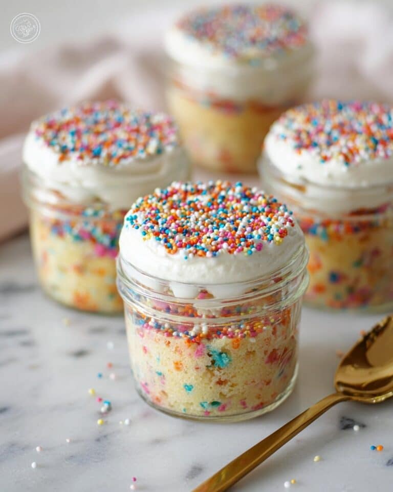 Dot Cakes in a Jar Recipe