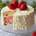 Strawberry Cheesecake Cake Recipe