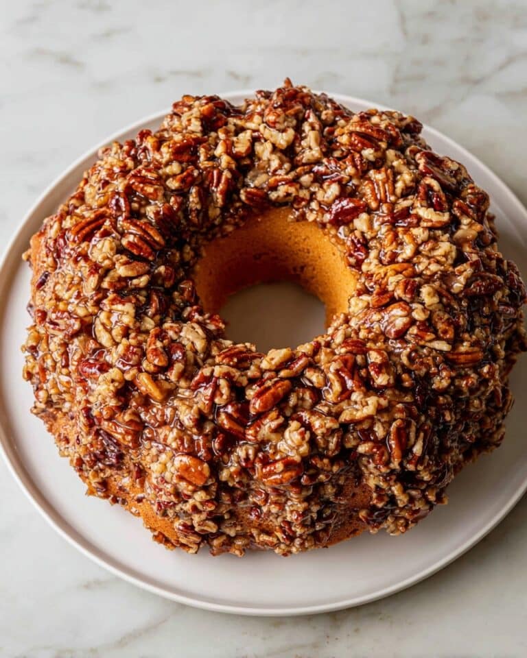 Pecan Upside Down Cake Recipe