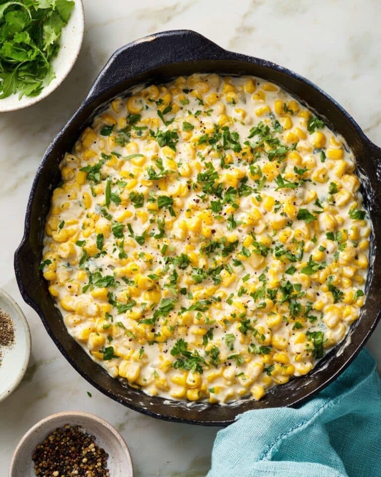 Creamed Corn with Parmesan and Spicy Kick Recipe