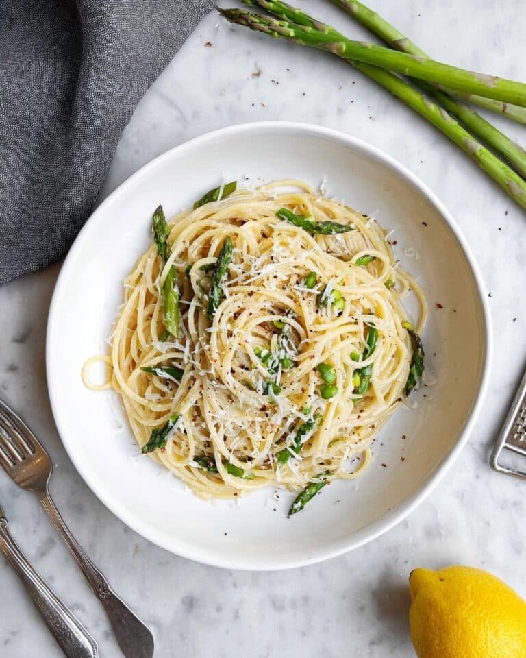 Lemon Garlic Scape Pasta Recipe