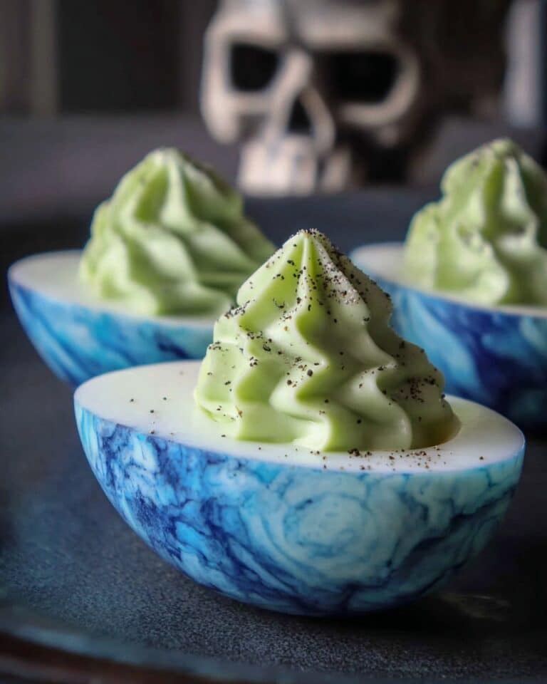 Halloween Deviled Eggs Recipe