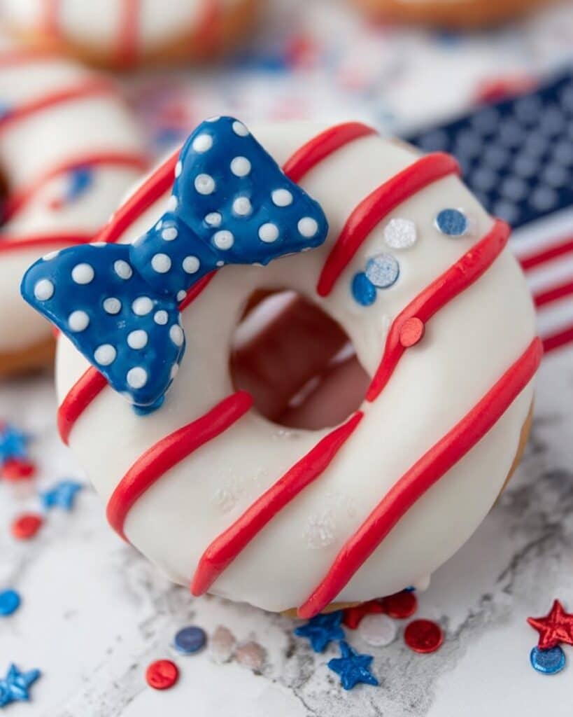 American Flag Donuts Recipe