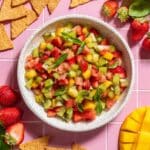 Fresh Fruit Salsa with Cinnamon Sugar Chips Recipe